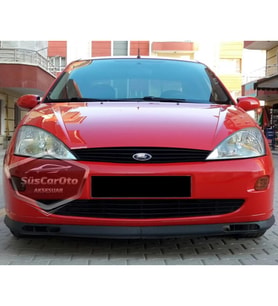 Ford Focus 1 Hb&Sedan 1998-2004 Uyumlu Üniversal Laguna Lip Esnek Ön Lip 2 Parça Tampon Altı Karlık 