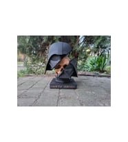 Darth Vader Star Wars Sanat İskelet Kaskı – Gücün Sanatla Buluştuğu Efsanevi Parça Dekoratif Biblo