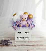Özür Dilerim  Üzgün Ayıcık Kokulu Taş Dekoratif Hediyelik