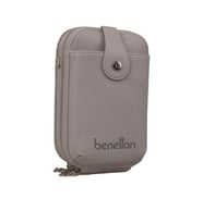 Benetton Füme Floter Kadın Çapraz Küçük Boy Çanta BNT 1500