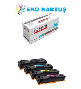 Eko Kartuş Hp 7KW75A 207A(W2210) Set Chipsiz Muadil Toner (Siyah)
