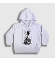 Presmono Unisex Çocuk Beyaz Bakugo Smile Anime Boku No Hero Academia Kapüşonlu Sweatshirt 234391tt
