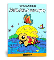 Sayılarla Boyama Kitabı (Çocuklar İçin)