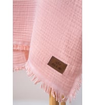 %100 Pamuklu 4 Katlı Müslin Batteniye&Örtü 100x115 cm