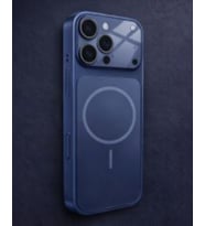 AG Glass İphone 16 PRO Telefon Kılıfı (Mavi)