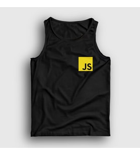 Presmono Unisex Siyah Javascript Coder Programmer Developer Yazılımcı Atlet 335517tt