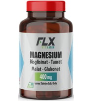 Flx Magnezyum Bisglisinat Malat Taurat Glukonat 60 Tablet