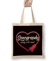 Sonography Seeing With Sound Ultrasound Echography Medicine Bez Çanta Uzun Saplı