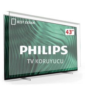 Philips 43PFS4131 TV EKRAN KORUYUCU - Philips 43" inç 108 Ekran Koruyucu