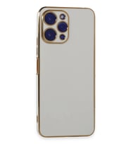 Durukar® Poco M6 Pro 5G Kılıf Volet Silikon - Beyaz