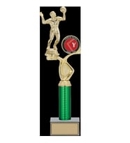 ODAK KUPA - Figürlü Kupalar - Voleybol Erkek Figürlü Kupalar FG-018 A - 40 cm