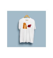 Oversize Atkı Şapka Tasarım Unisex T-shirt