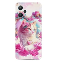Realme 9 Pro Kılıf Boutique Baskılı Resimli Güzel Kedi Pcode -037