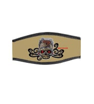BESTDIVERS Maske Arkalığı SKULL Neopren, Velkrolu