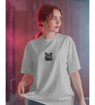 British Shorthair Asaleti – Kadın Oversize Tişört