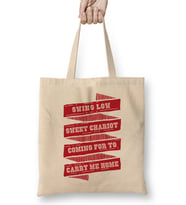 Rugby England Swing Low Sweet Chariot Banner Bez Çanta Uzun Saplı