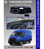 Ford TRANSİT V363 (2014-2019) ÜST 3 GÖZLÜ MODEL Torpido Örtüsü Ön Göğüs Koruma