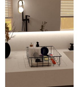 Çok Amaçlı Metal Organizer Sepet 2'li