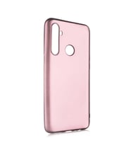 Realme 6İ Uyumlu Kılıf Zore Premier Silikon Kapak (Rose Gold Altın)