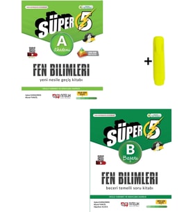 Nitelik Yayınları 5. Sınıf Fen Bilimleri (A) (B) Beceri Temelli Soru Kitabı Seti Yeni