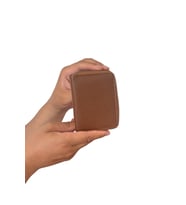 Premium Serisi Lüks Deri Özel Üretim Dikey Fermuarlı Erkek Cüzdanı (Çok Renkli)