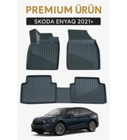 Skoda Enyaq 2021+ Uyumlu 3D Oto Paspas Premium