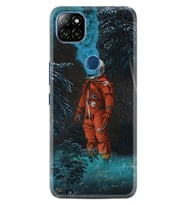 Casper E30 F20 X20 Kılıf Desemli Silikon Astronot Smoke 1769