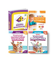 4.Sınıf Özet Konu Anlatımlı Bankası +Yeni Nesil Paragraf+ Matematik Soruları Ve Telafi Tekrar Kitabım