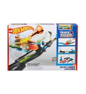 HOT WHEELSTRACK BUILDER ROCKET LAUNCH CHALLENGE ROKET FIRLATMA GÖREVİ