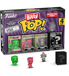Funko Bitty Pop! The Nightmare Before Christmas And Une Mini-Sürpriz Gizem Figürü – 2,2 Cm – Tnbc –