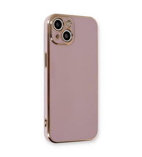 Iphone 13 Kılıf Volet Silikon - Mor