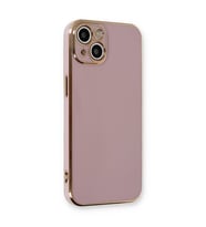 Iphone 13 Kılıf Volet Silikon - Mor