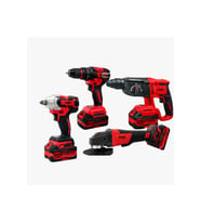 Kömürsüz Akülü 4 Lü Set
