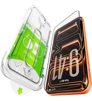 Epro iPhone 17 Pro Max ile Uyumlu Ekran Koruyucu, Ahize Korumalı Toz Önleyici Tam Kaplama, Hizalama Aparatlı Kolay Kurulum, Toz Bırakmayan Uygulama, Darbelere Karşı Ekstra Güçlü Cam