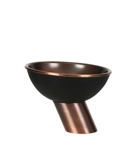 Vitale Siyah Vazo 20*16 Cm AK.KKD0112