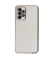 Samsung Galaxy A52 Kılıf Volet Silikon - Beyaz