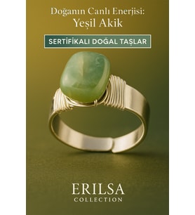 Sertifikalı Doğal Yeşil Akik Taşı Yüzük – Ayarlanabilir Kalın Tımbıl Kasa (Çok Renkli)