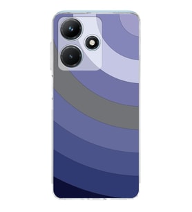 PrintiFy İnfinix Hot 30i Uyumlu Kamera Korumalı Renk Cümbüşü D Tasarımlı Şeffaf Silikon Kılıf