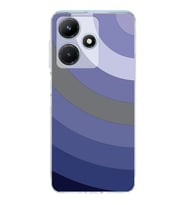 PrintiFy İnfinix Hot 30i Uyumlu Kamera Korumalı Renk Cümbüşü D Tasarımlı Şeffaf Silikon Kılıf