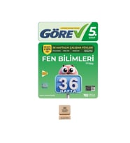 Nitelik Yayınları 5. Sınıf Görev Fen Bilimleri 36 Haftalık Çalışma Föyleri + Telefon Standı