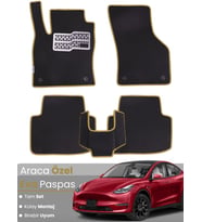 TESLA MODEL Y (2019-2024) Uyumlu EVA Paspas Tam Set–Oto Paspas,Araca Özel,Kolay Montaj