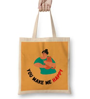 Cat Lover Gift You Make Me Happy Cat Bez Çanta Uzun Saplı