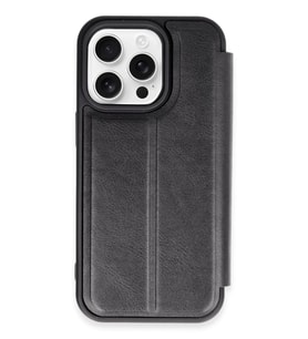 iPhone 14 Pro Max Kılıf Flip Cover - Siyah