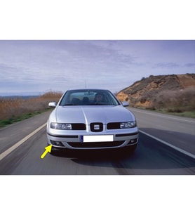 Seat Leon 1 2000-2005 Sağ Ön Sis Farı Çerçevesi Izgarası 1M0853666F