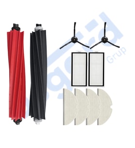 ROBOROCK Q5, Q5+, Q5 PRO,Q5 PRO+ UYUMLU 1 Ana Fırça 2 Yan Fırça 2 Filtre 4 Mop PKT-iasgf0000486