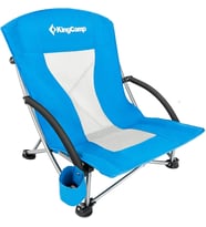 Kingcamp Lilac Beach Chair Plaj Ve Dinlenme Sandalyesi Blue