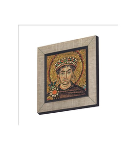 I. Justinianus (Büyük Jüstinyen) Baskılı MDF Magnet 7X7