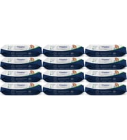 Giggles Yetişkin Vücut Temizleme Islak Mendil Havlu 600 Yaprak XL (Beyaz Sabun Kokulu) (12PK*50)