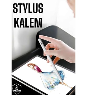 Tablet Kalemi Stylus Pen Dokunmatik Kalem Android Ve İOS Uyumlu Şarjlı