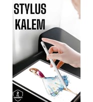 Tablet Kalemi Stylus Pen Dokunmatik Kalem Android Ve İOS Uyumlu Şarjlı